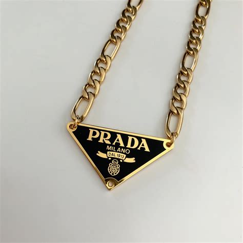 prada costume jewelry|prada necklace.